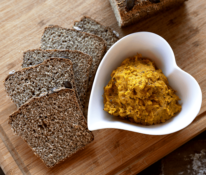 Spread with Pumpkin Oil and Seeds