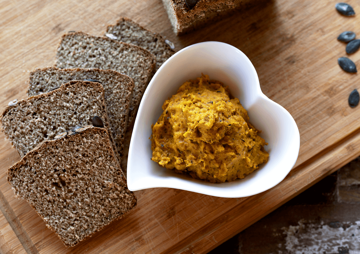 Spread with Pumpkin Oil and Seeds